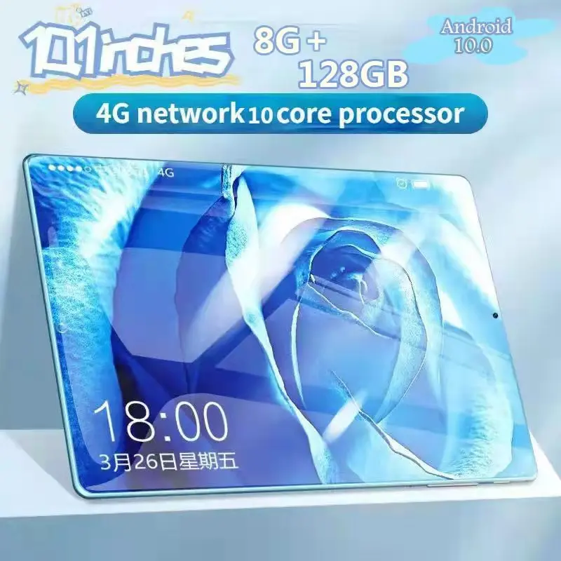 

Планшет 8G Ram 128G Rom lte 4G 10 дюймов Android 10,0 планшетный ПК, китайский планшетный ПК