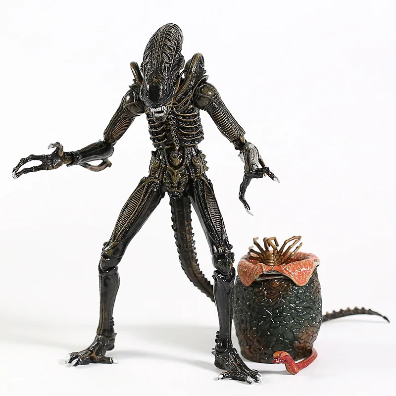 Инопланетянин NECA Серия коричневый/синий воин чужой Ultimate экшн-фигурка