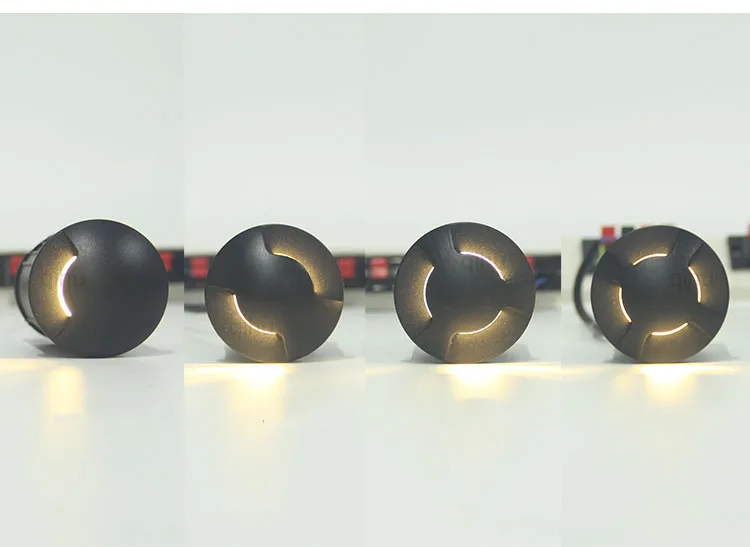 Светодиодный подземный светильник RGB 3 Вт 5 12 В постоянного тока для улицы сада