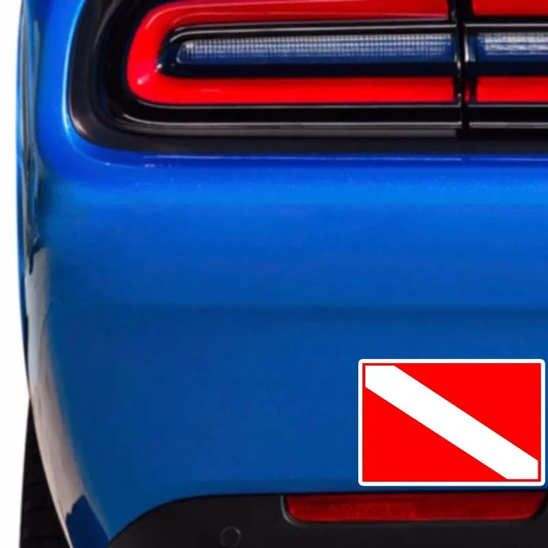 

15cmx12cm Creative diving logo Vinyl Car stickers Decals Motorcycle Accessories Car-Window Decorative Goods PVC