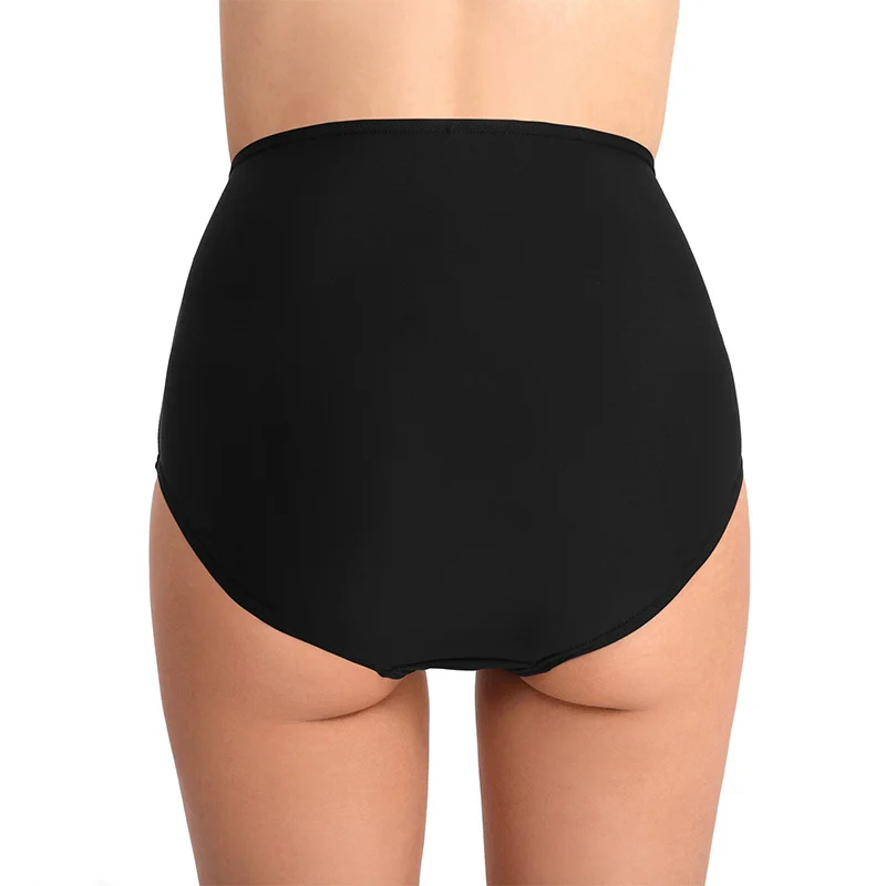 Бикини женское с высокой талией рюшами|Раздельный из двух частей| |