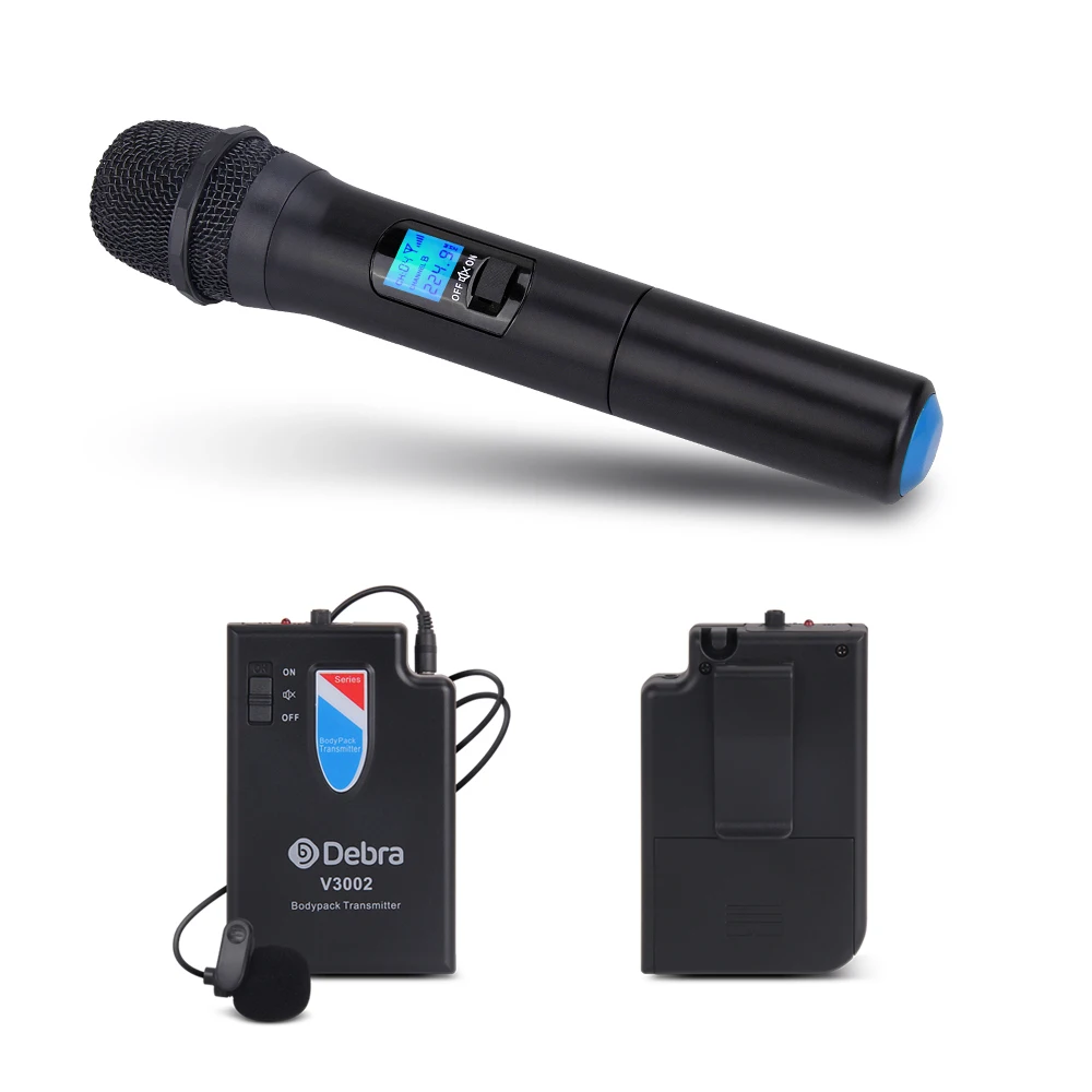 Debra Audio V3002 VHF беспроводная гарнитура с микрофоном для церкви свадьбы