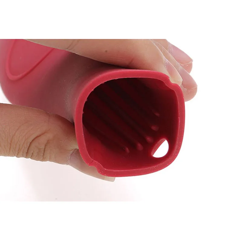 1 шт. Нескользящая силиконовая ручка держатель детали для кухонной посуды