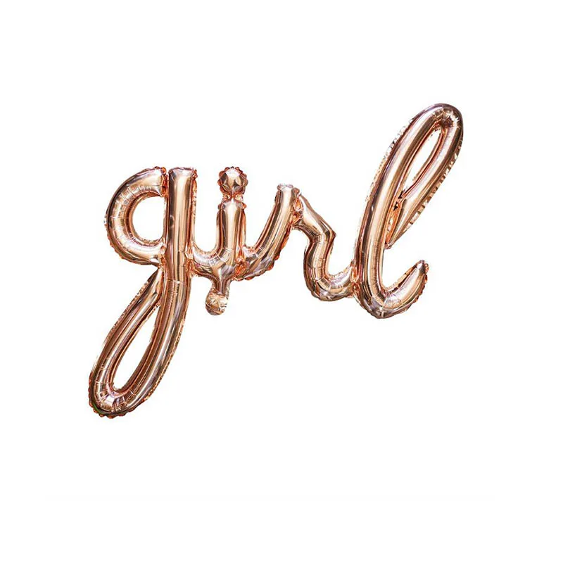 Фольгированные воздушные шары Twins розового золота с надписью One Boy Girl Baby Shower для 1