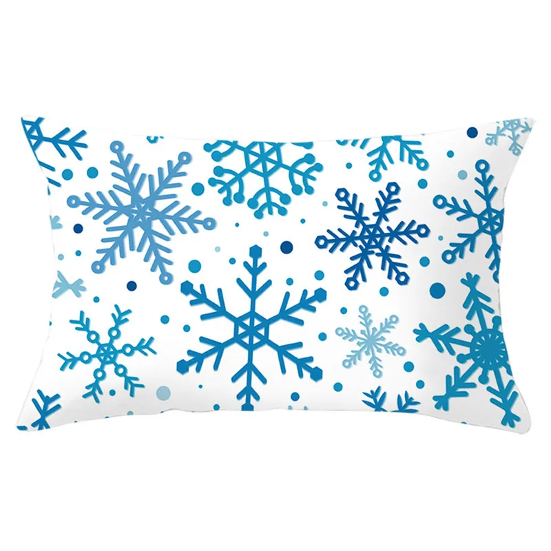 Fuwatacchi Рождественская дневная подушка, чехол с принтом снега, чехлы для декоративных подушек, декоративные подушки, чехлы для дивана, аксессуары для дома