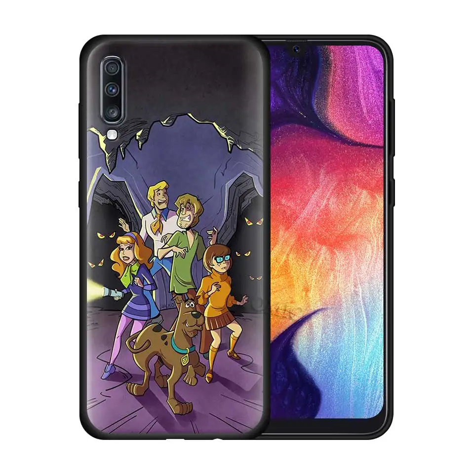 

Cartoon Movie Scooby Doo TPU Soft Case for Samsung Galaxy A50 A51 A40 A41 A70 A71 A10 A30 S A31 A20 E Black Silicone Phone Cover