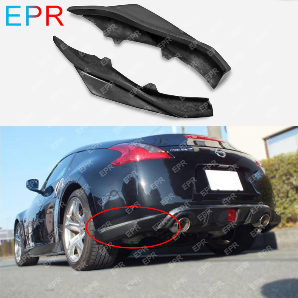Задний бампер из стекловолокна для Nissan 370Z Z34 комплект тюнинга кузова автомобиля