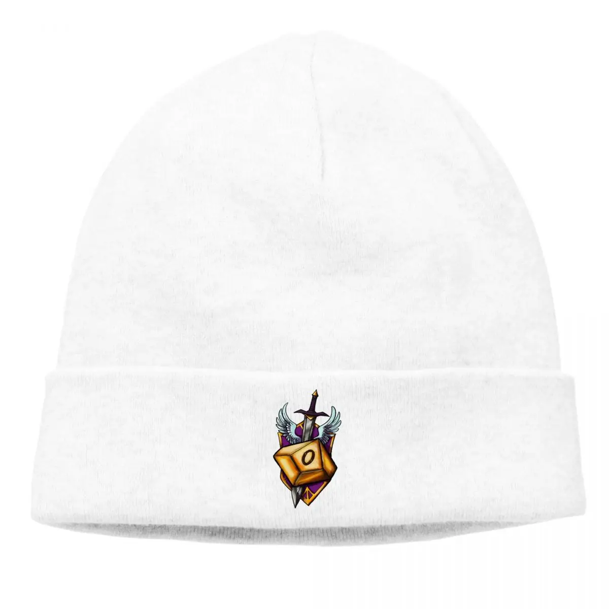 

Paladin Die Bonnet Homme Winter Warm Knitted Hat DD Greyhawk Role Playing Game Skullies Beanies Caps Novelty Cotton Hats