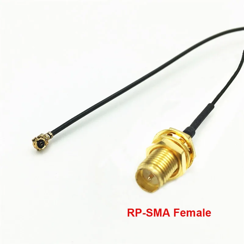 10 шт. разъём перегородки IPX IPEX U.FL в SMA/RP SMA разъем мама кабель перемычки RF 1 13 мм для