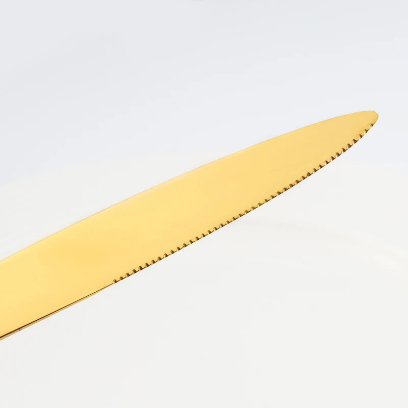 Набор столовых приборов из нержавеющей стали 24 предмета|dinner set|dinnerware setgolden dinnerware |