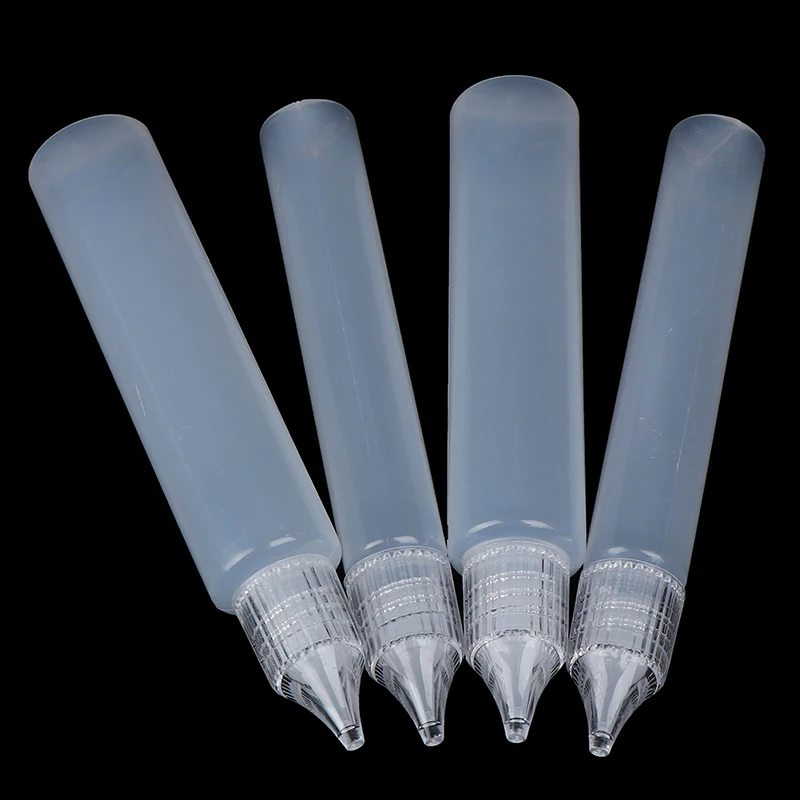 

2PCS 15ml/30ml White Plastic Glue Applicator Needle Squeeze Bottle For Paper Quilling DIY Scrapbooking Paper Craft Supplies