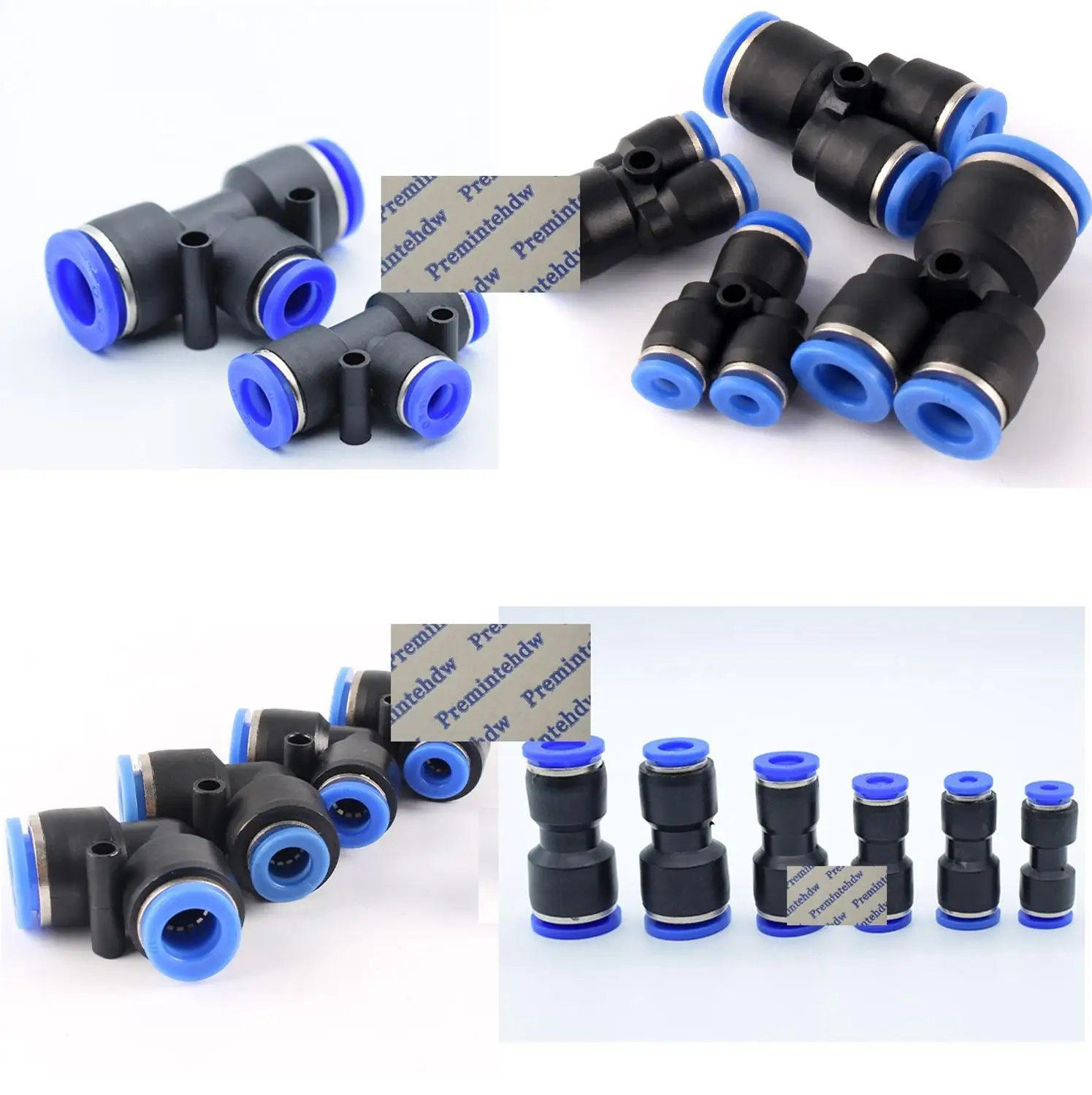 20 шт./лот пневматический пластиковый быстрый толчок для подключения трубки