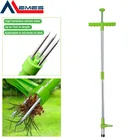 Инструмент для удаления корней, уличный Съемник когтей, портативный ручной садовый съемник для травы с длинной ручкой с ножной педалью