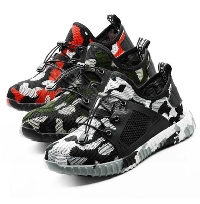 Уличная Рабочая страховая обувь защитная с защитой от Разбивания и пирсинга