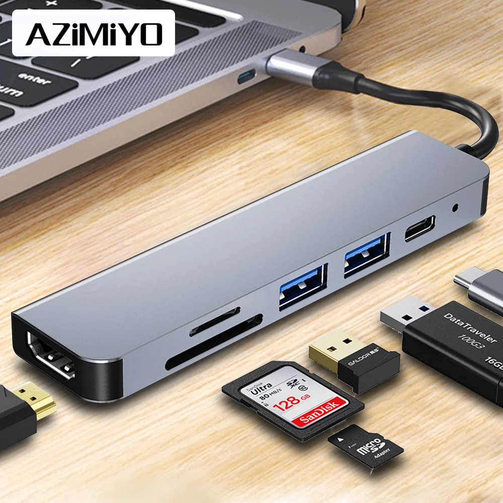 azimiyo type c usb концентратор с 30 док стан