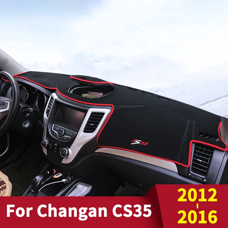 Для Changan CS35 CS35Plus 2012 2016 2018 2019 2020 приборной панели автомобиля крышка коврик козырек