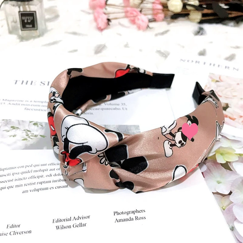 Повязка на голову с бантом из мультфильма Микки Мауса |