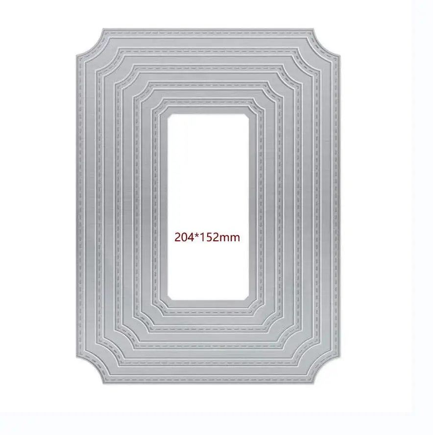 

New Simple layers Metal cutting dies cut die mold card Scrapbook paper craft knife mould blade punch stencils