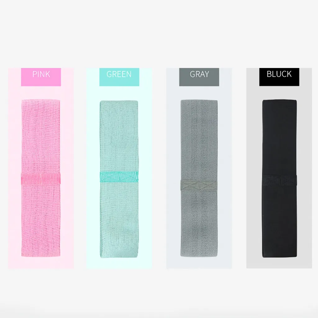 Резиновая лента эластичная фитнес резинка 5 уровней нагрузки для упражнений йоги