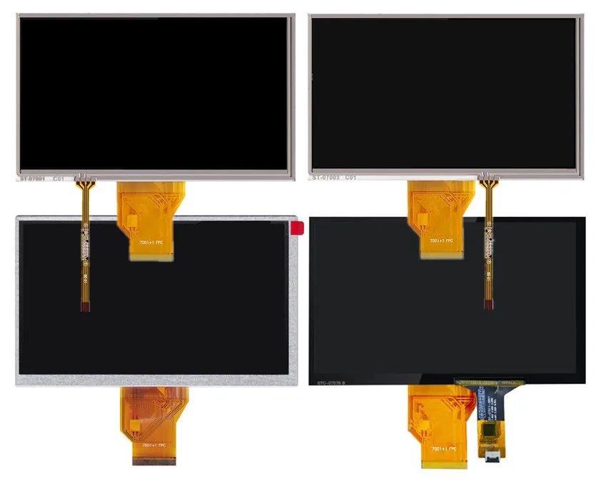 7 Inch 800*480 50Pin LCD Display Screen Touchscreen AT070TN90 V.1/V.X 20000938-00 Resistance Capacitive Digitizer