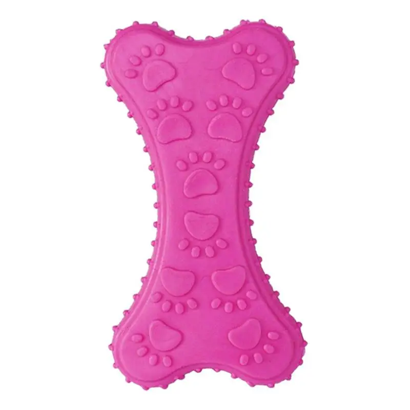 

Rubber Bone Dog Toy Interactive Funny Dog Teething Toy Dog Bite Toy For Puppies Cosas Para Perros Random Color