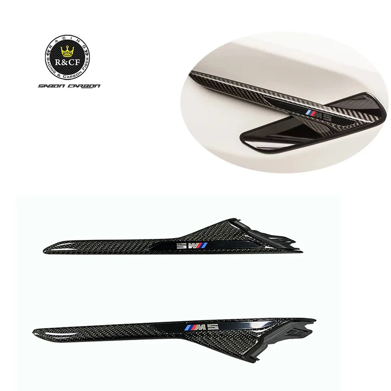 

1 PAIR Replacement F90 M5 Carbon Fiber Fender Trim Vent For BMW F90 M5