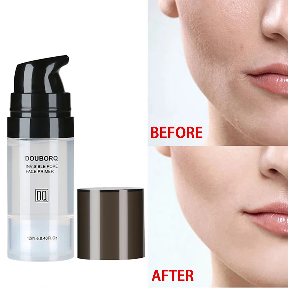 

Invisible Pore Primer Poreless Essence All Matte Face Primer Oil Control Makeup Cream Natural Blur Primer Concealer Smooth Gel