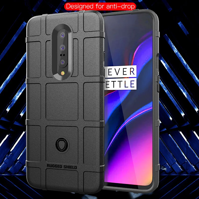 Защитный чехол для oneplus 7 pro противоударный резиновый защитный чехол-бампер |