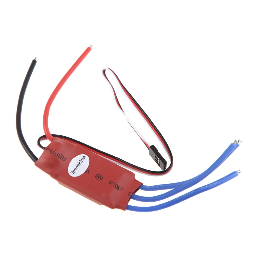 

4Pcs Simonk 30AMP 30A SimonK Firmware Brushless ESC w/ 3A 5V BEC For DJI F450 Align TREX 250 450 RC Multicopter Qudcopter