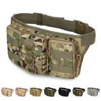 tactical waterproof waist pack hiking nylon waist bag army military hunting sports cycling bag climbing camping army fan package