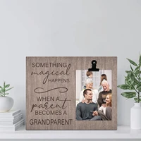 personalized creative wood photo frame home decoration picture photo display stand desktop ornaments natural wooden photo frames