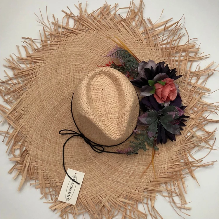 ZJBECHAHMU Модные Винтажные цветочные солнцезащитные шляпы для женщин летняя кепка