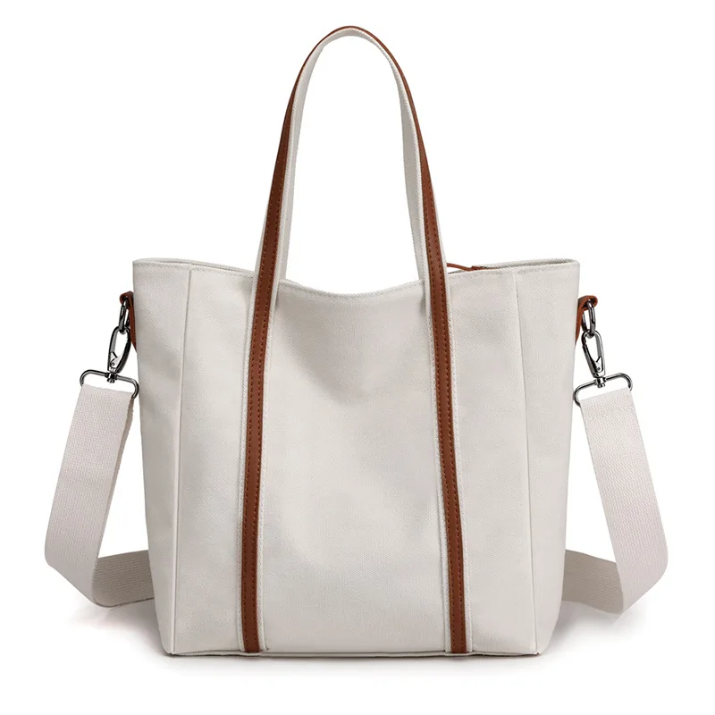 

KVKY Women Handbags Canvas Shoulder Bag Fitness Bags Large Capacity Shopper Bag Tote Bag Mommy Bag Travel Bag Ladies Hobos 1628