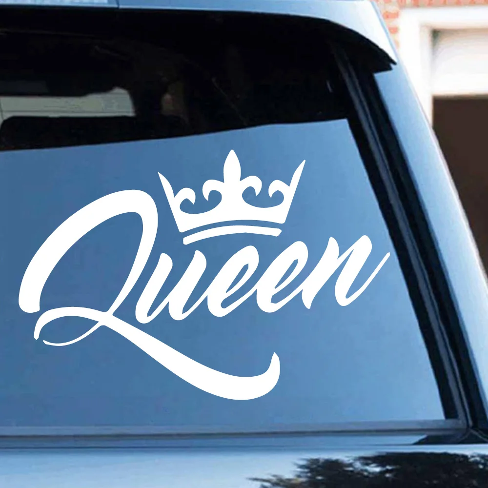 Art Design Queen Stickers For Cars Vinyl Car Stickers Cool Car Window Decor Hot Selling