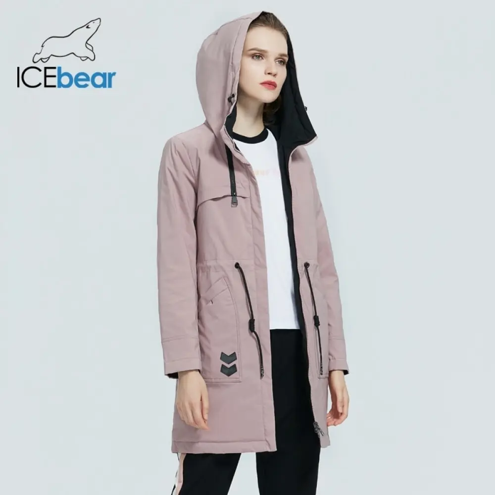 ICEbear 2020 новый случайный пальто ветрозащитный теплая весенняя куртка высокого