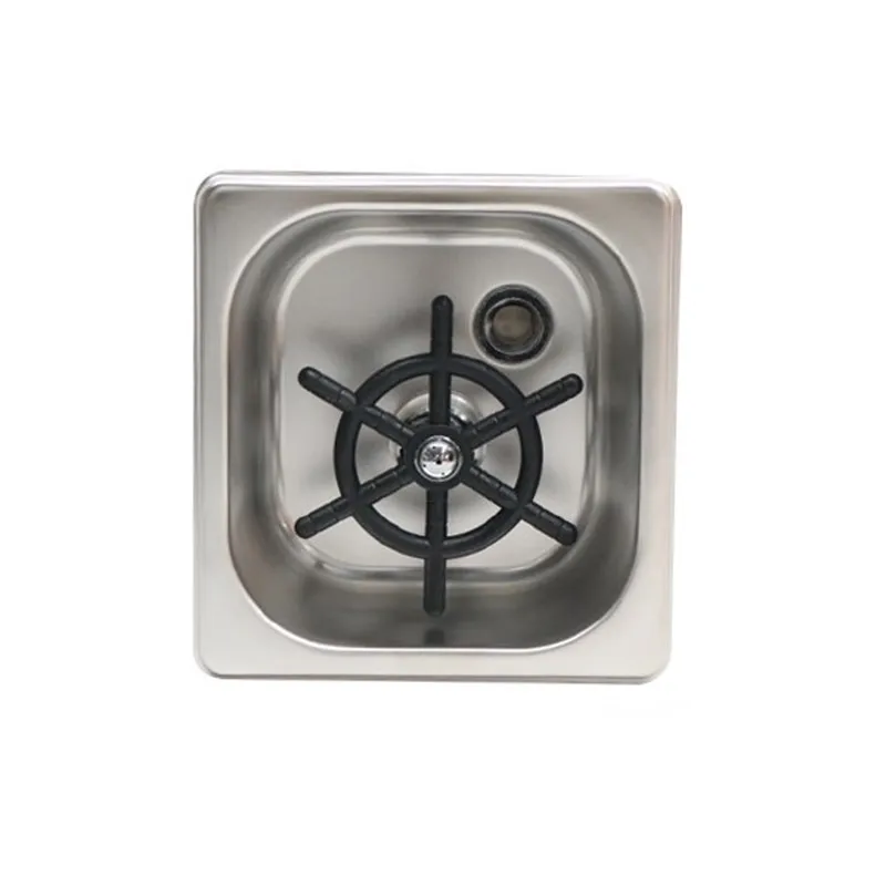 Автоматическая Мойка для стаканов из нержавеющей стали очиститель стеклянных