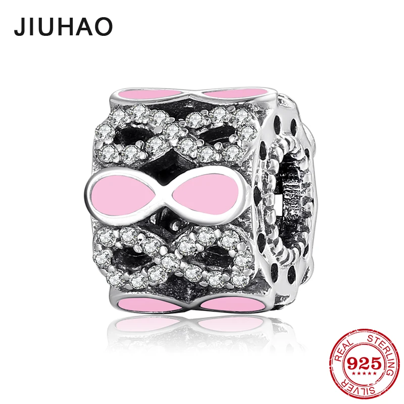 Женский розовый галстук-бабочка из серебра 925 пробы с эмалью | Украшения и