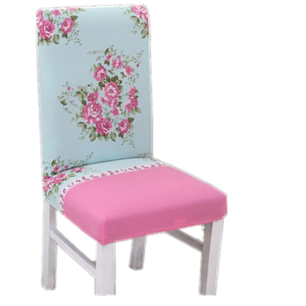 Эластичные чехлы с защитой от грязи и цветочным принтом|Чехлы на стулья| |