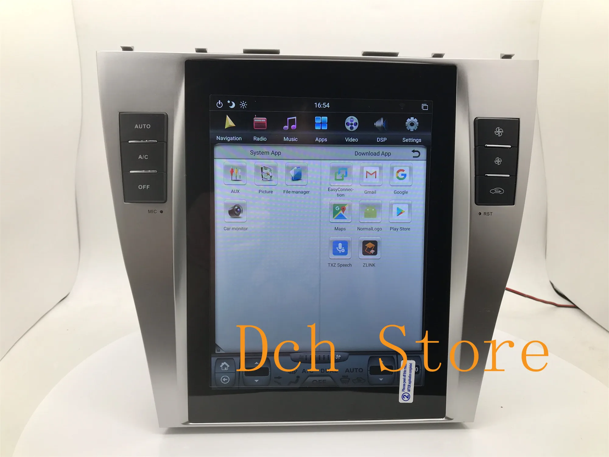 10 4 ''вертикальный экран Tesla Style Android 9 0 автомобильный DVD GPS Навигатор Радио для