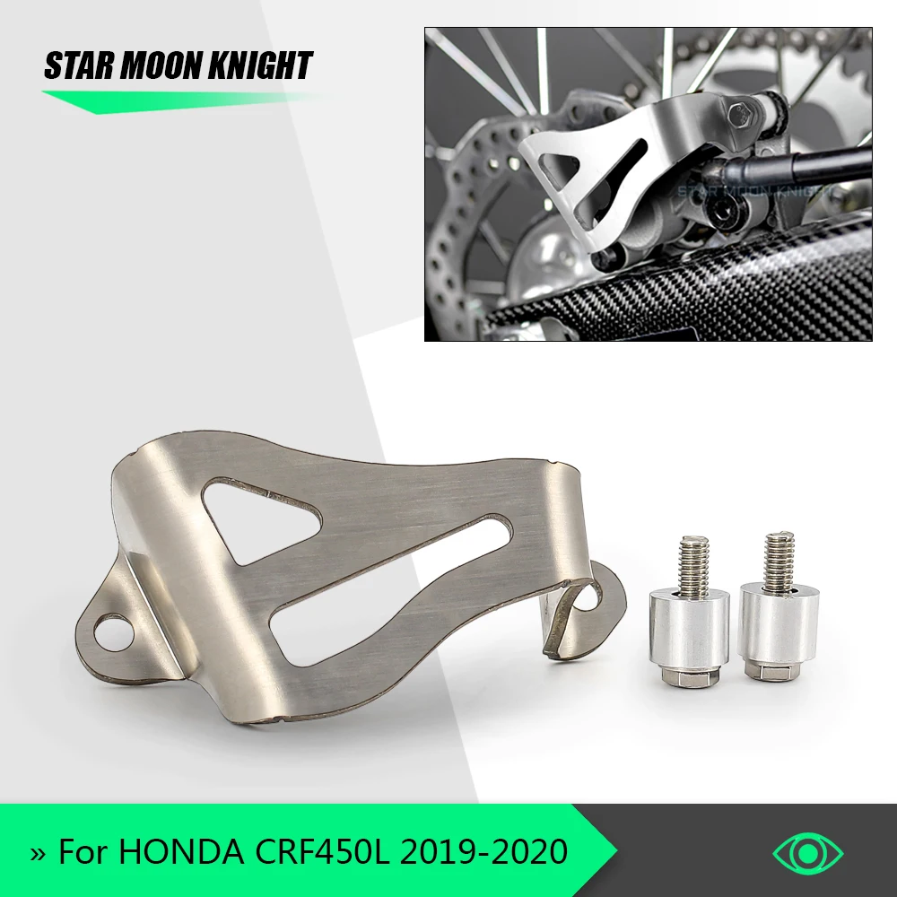 

Fit For HONDA CRF450L CRF 450 L CRF 450L 2019 - 2020 Motorcycle Accessories Rear Brake Caliper Cover Guard Protector Protection