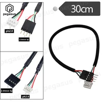 ph2 0 motherboard to dupont 2 54mm 4pin male 5pin female usb 2 0 converter transfer wiring cable 30cm