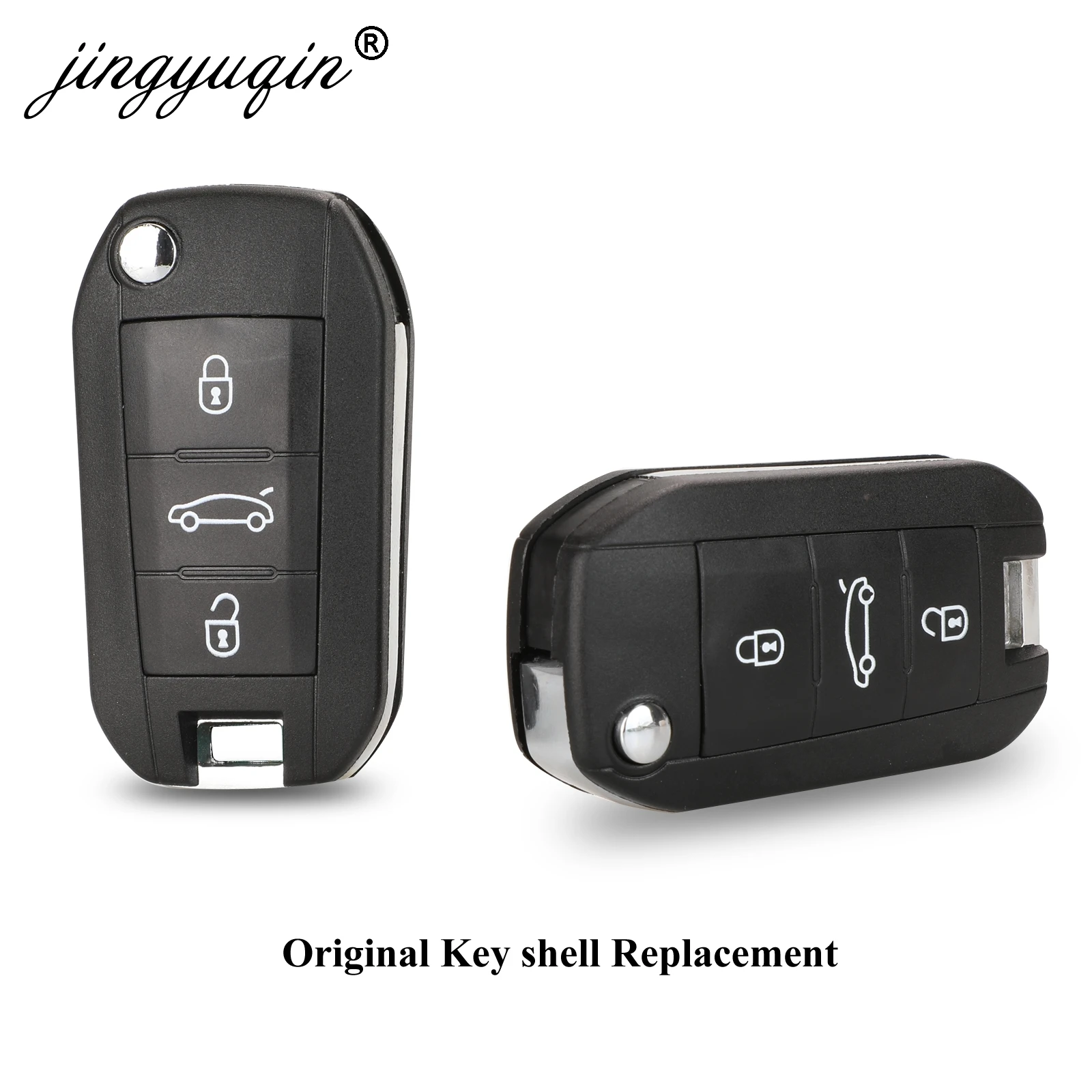 Корпус Ключа HU83 с 3 кнопками корпус ключа для Peugeot 508 208 2008 308 3008 5008 Citroen C3 C4 C4L Elysee