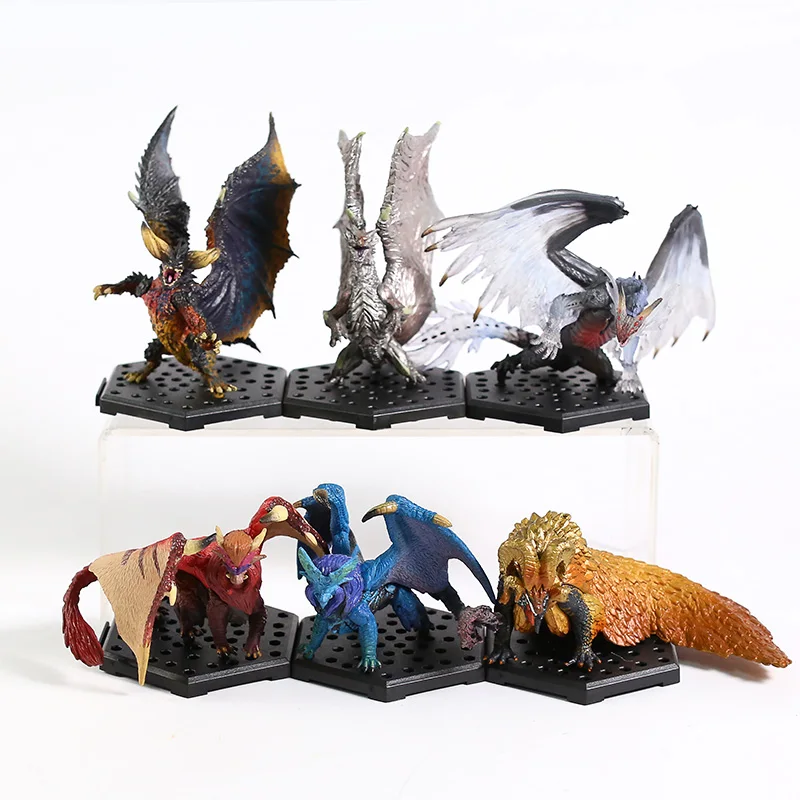 Стандартная модель Monster Hunter Plus Vol.13 фигурки Nergigante Lunastra testra Xenojiiva Kushala Daora из ПВХ