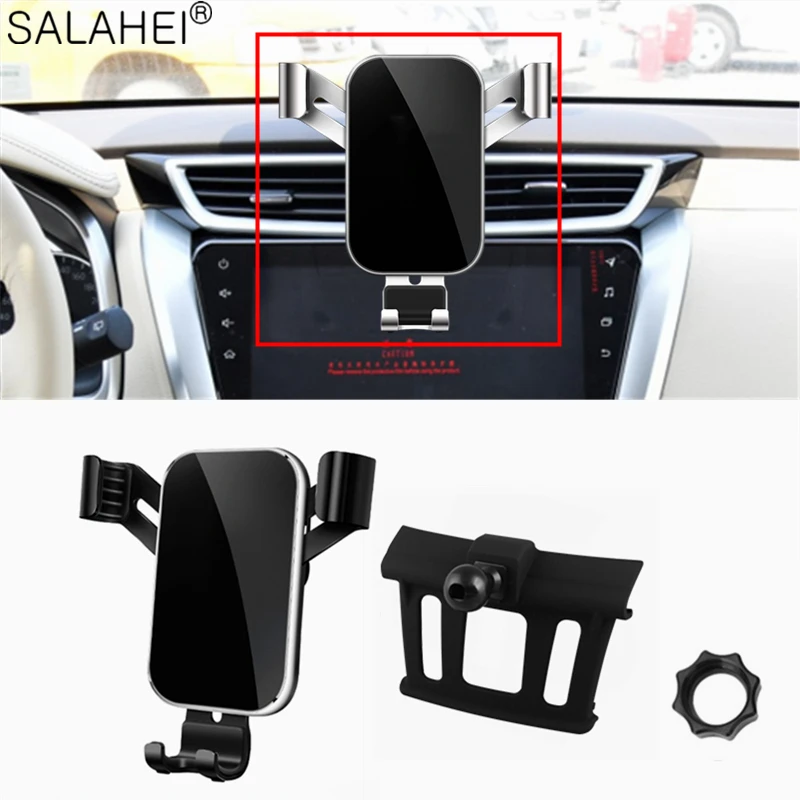 phone holder for nissan qashqai j11 2014 2018 stand cell accessories phone holder for x trail rogue t32 qashqai phone holder free global shipping