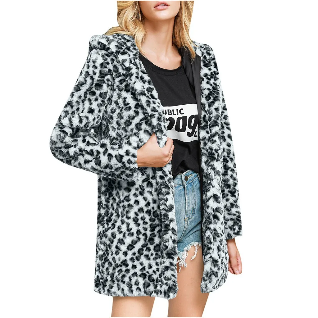 

Faux Rabbit Fur Coat Women's European and American Loose Faux Fur Coat Faux Fur Women Fur Coat Fur Jacket Women