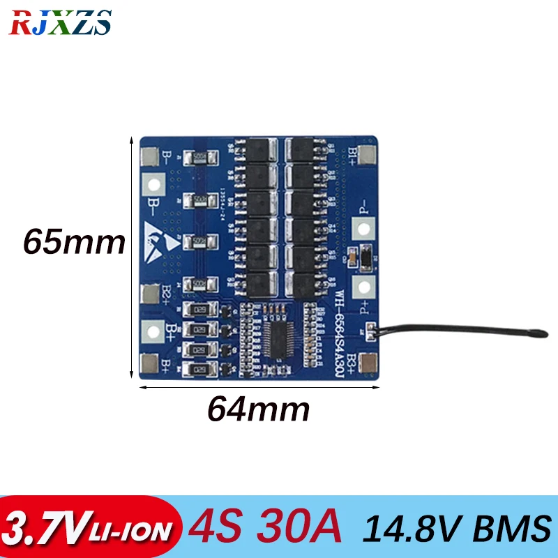 4S 30A Li Ion 14 8 V 18650 4s Защитная плата литий ионной батареи PCM для использования