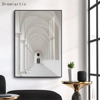 modern and simple nordic archway space landscapei decor canvas poster decorative print wall art picture living room20 1214 13