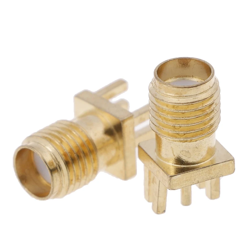 5 шт./лот монтаж печатной платы гнездовой разъем SMA перегородка прямой RF