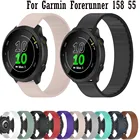 Эластичный Силиконовый ремешок 20 мм WatchSrap для Garmin Forerunner 158 55 245 645 vivomove HR venu sq, умные браслеты, спортивный ремешок для часов