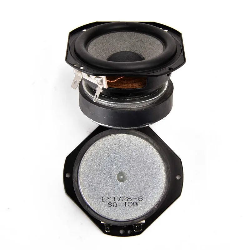 

SOTAMIA 2Pcs 2.75 Inch Midrange Tweeter Speaker 8 Ohm 10W Home Theater Sound Amplifier Speaker Neodymium Rubber Side Loudspeaker